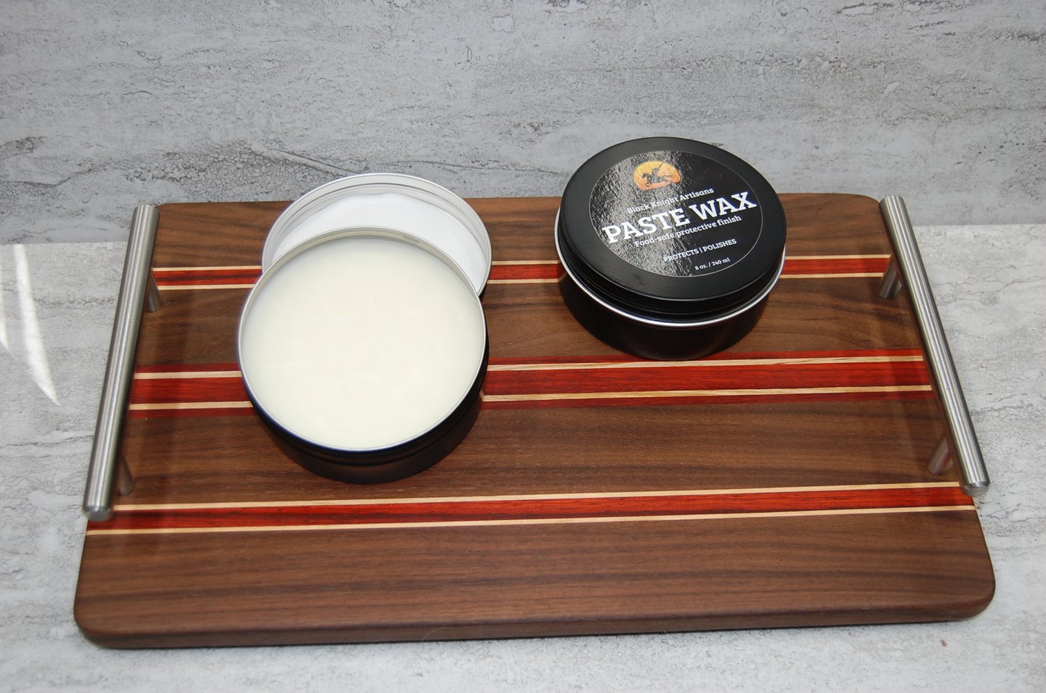 Cutting Board Paste Wax — Black Knight Artisans